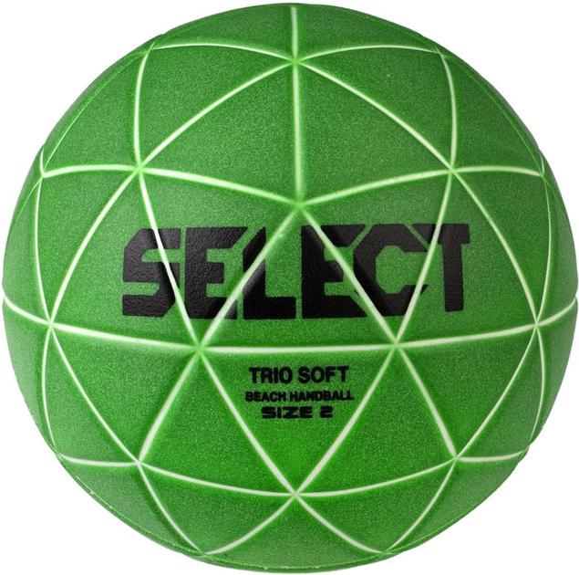 М'яч гандбольний Select BEACH HANDBALL V21 Уні р. 2 Салатовий (250025-008 2)