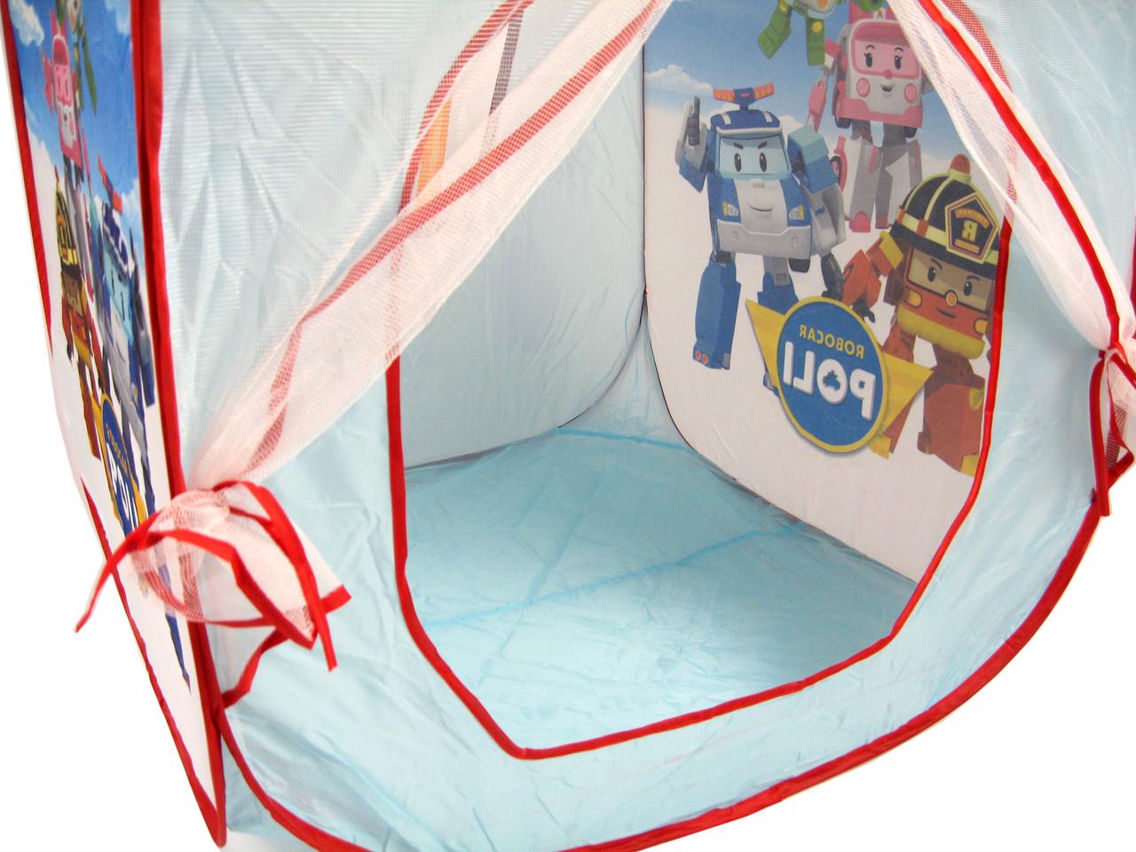 Намет дитячий 999Е-66А Робокар Полі будиночок у сумці - фото 6 Намет дитячий 999Е-66А Робокар Полі будиночок у сумці - фото 6