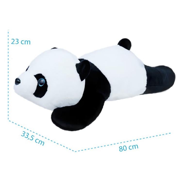 Мягкая игрушка WP Merchandise Панда Софа 80 см Черный (IY-189-Y-159)