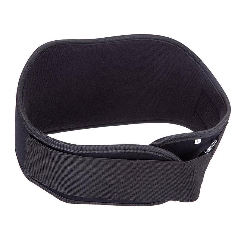 Пояс атлетический SB-165406 усиленный регулируемый M Черный (34363035)