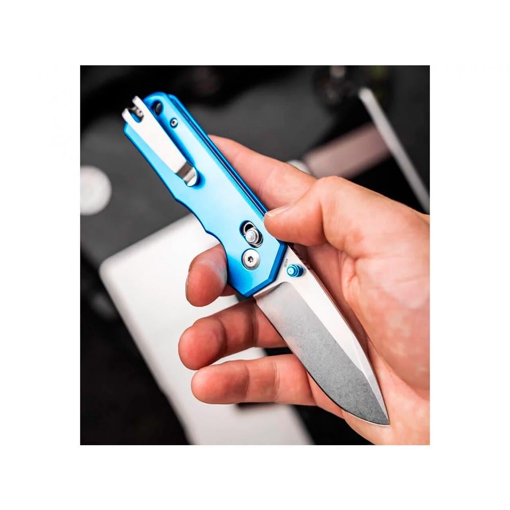 Туристичний ніж мисливський Boker Magnum Rockstub Blue Elox 01SC711) - фото 8 Туристичний ніж мисливський Boker Magnum Rockstub Blue Elox 01SC711) - фото 8