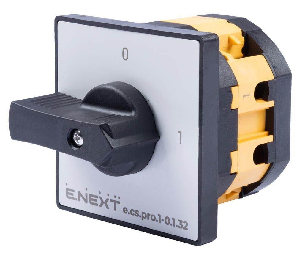 Перемикач пакетний E.NEXT e.cs.pro.1-0.1.32 0-1 1P 32A 440V (p093003)