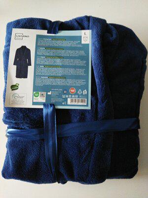 Халат чоловічий махровий Livarno home L Синій