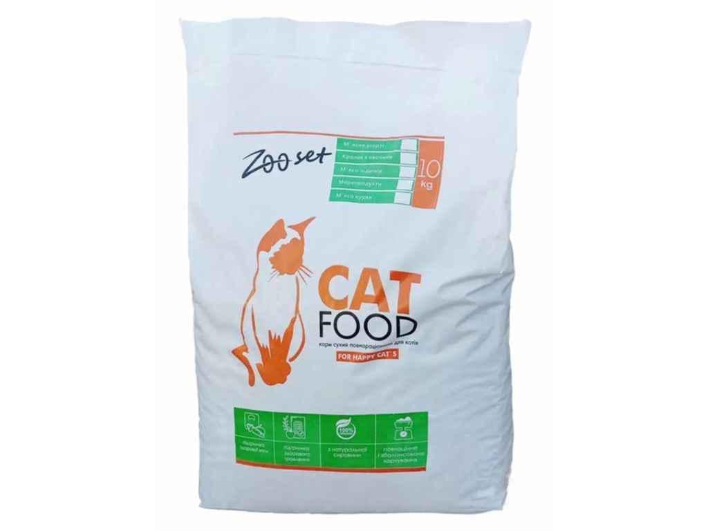 Корм для кошек ZOO SET с Курицей 10 кг (852874) Корм для кошек ZOO SET с Курицей 10 кг (852874)