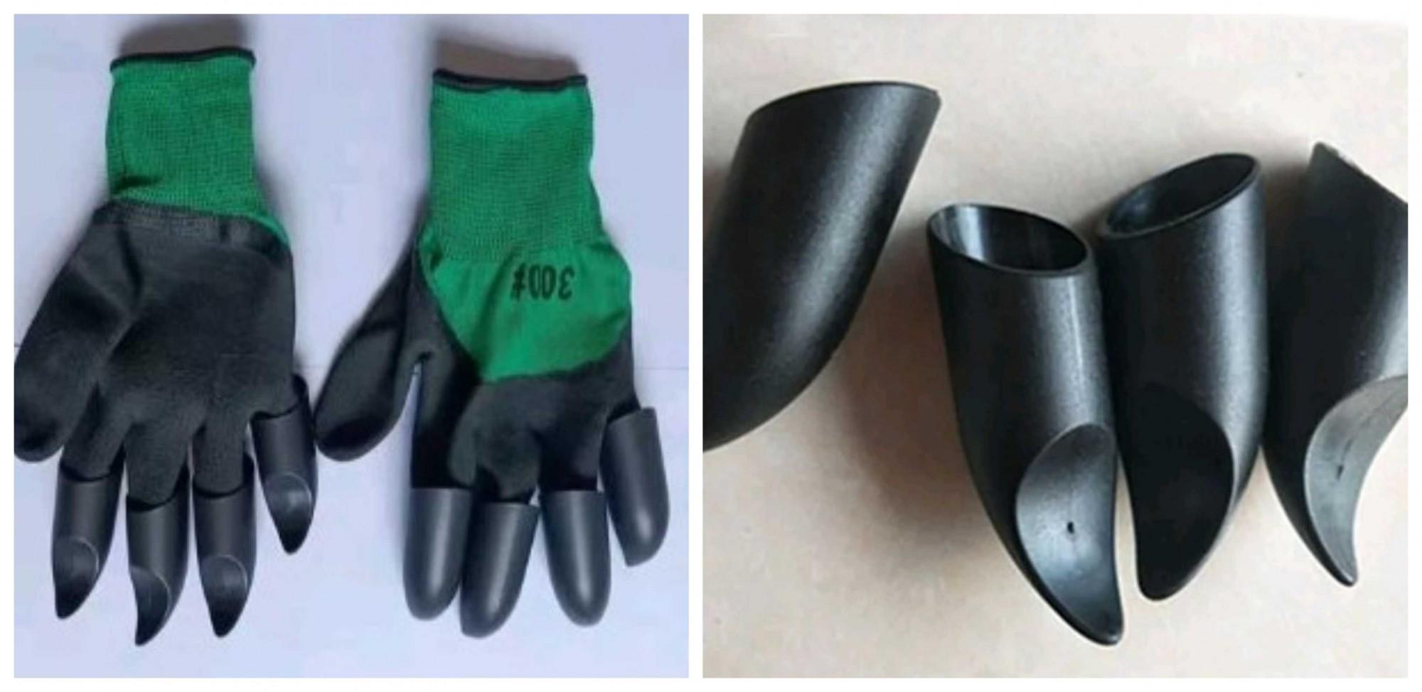 Перчатки для садово-огородных работ L Зеленый/Черный (13293208) - фото 3 Перчатки для садово-огородных работ L Зеленый/Черный (13293208) - фото 3