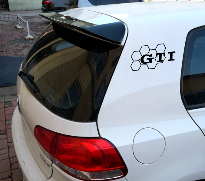 Полосы на авто 3D Tuning Studio Фольксваген Гольф GTI 230х123х0,060 мм 2 шт. (10964)