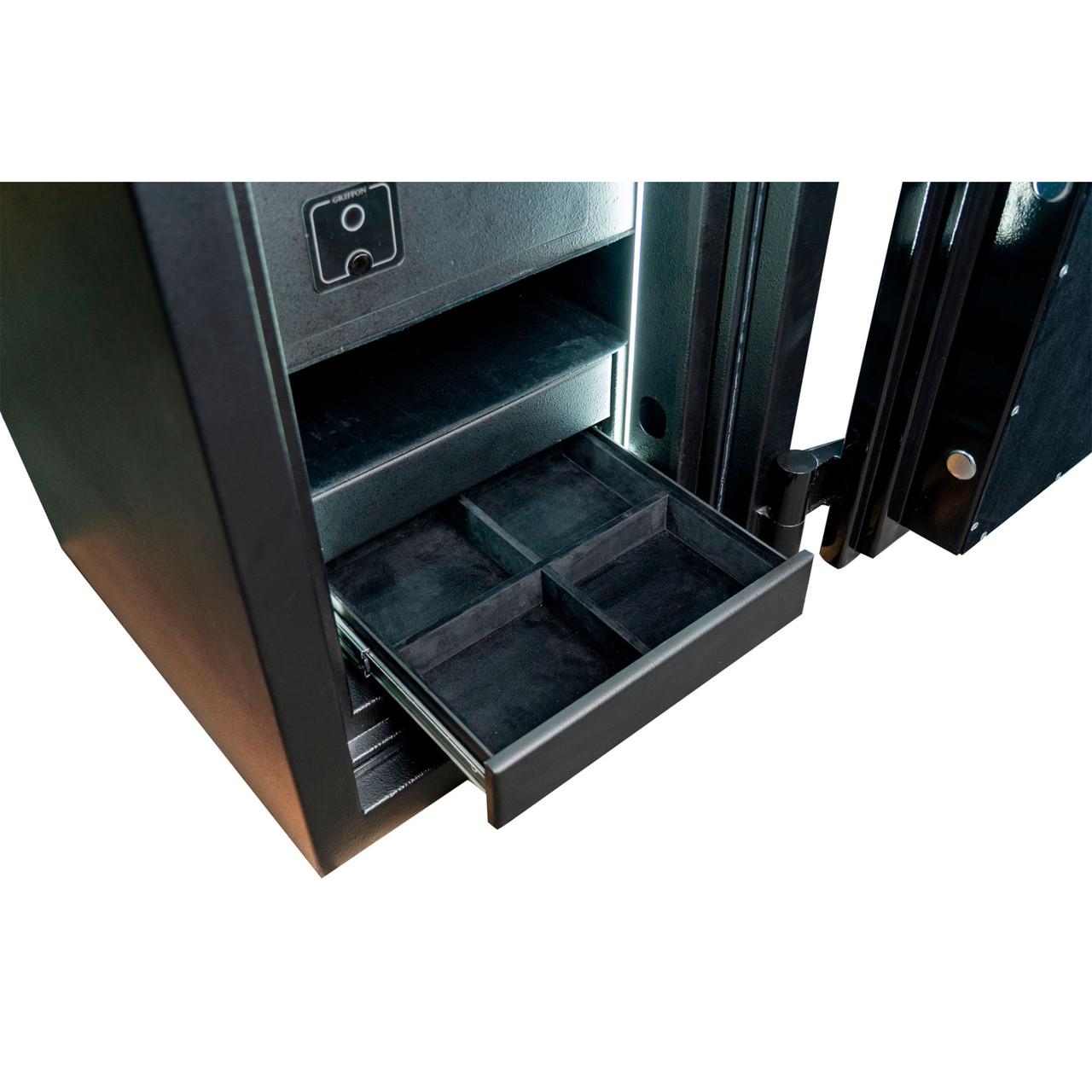 Сейф зламостійкий Griffon CL V.100.K.E FP.AW Black (29747396) - фото 5 Сейф зламостійкий Griffon CL V.100.K.E FP.AW Black (29747396) - фото 5