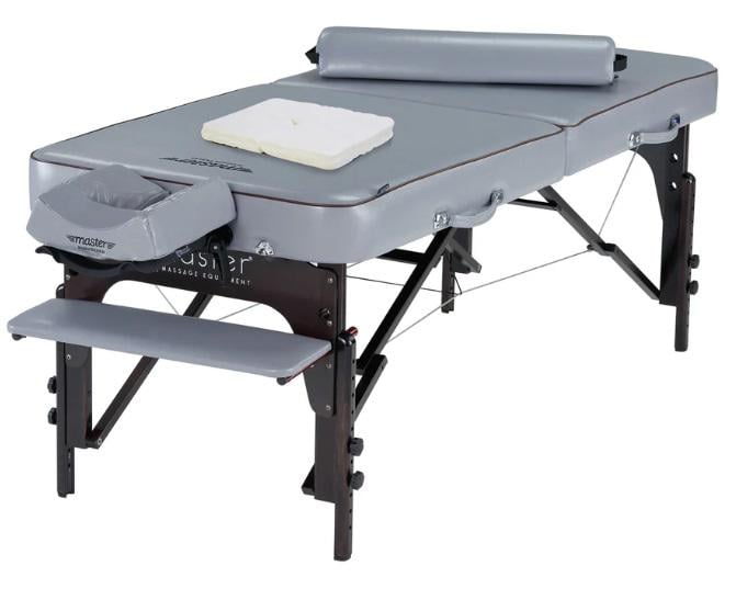 Масажний стіл Master Massage Montour LX Dove grey США Сірий (CS104055)