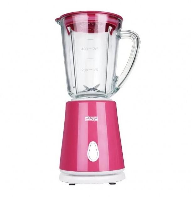 Блендер DSP KJ2053 с шейкером 300 Вт Розовый (KJ2053) Блендер DSP KJ2053 с шейкером 300 Вт Розовый (KJ2053)