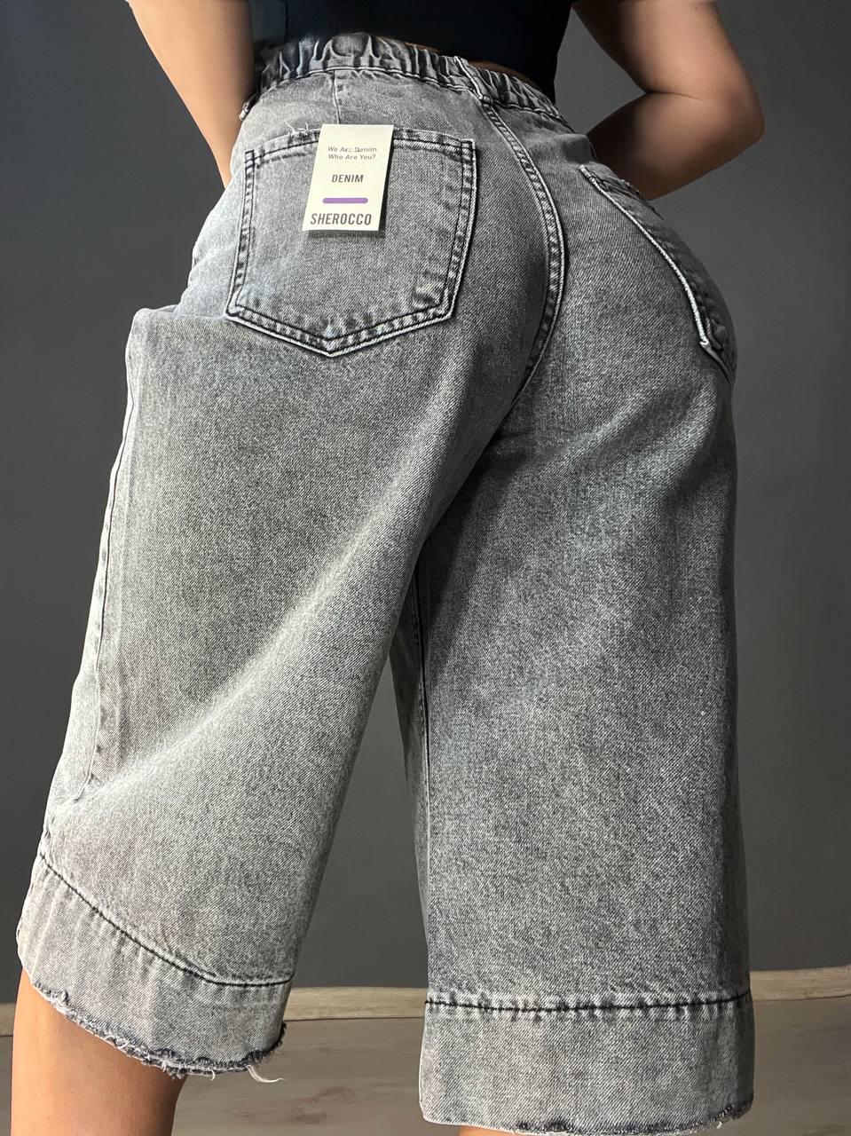 Шорты женские джинсовые Sherocco 393 бермуды длинные р. 25 Серый (26755954) - фото 10 Шорты женские джинсовые Sherocco 393 бермуды длинные р. 25 Серый (26755954) - фото 10