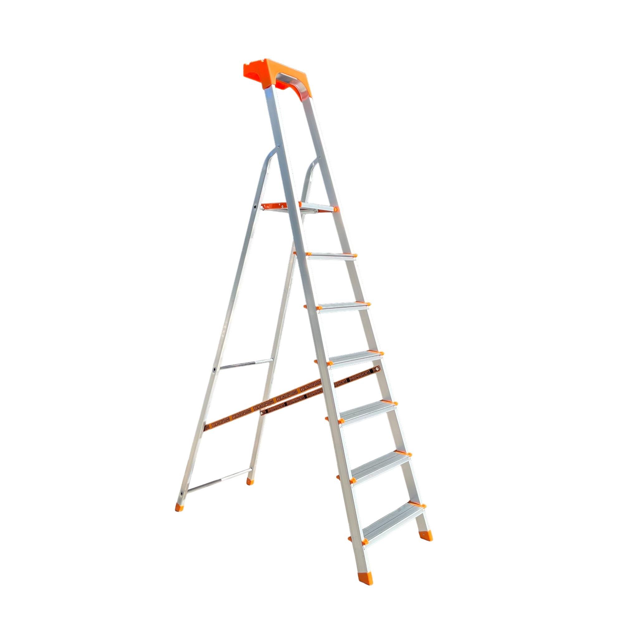 Стремянка алюминиевая Техпром 7 ступенек
