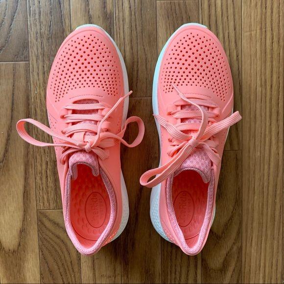 Кросівки чоловічі Crocs Literide Pacer fresco	 р. 39-40 Кораловий (19483) - фото 15