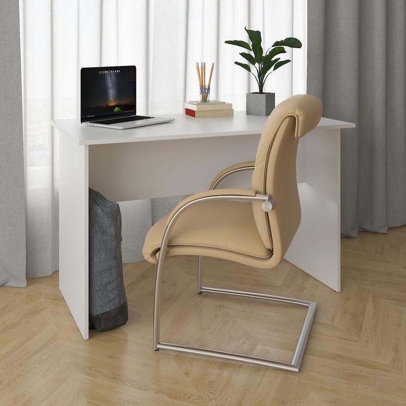 Компьютерный стол 160 см 1200х760х650 мм Белый (CP-497) Компьютерный стол 160 см 1200х760х650 мм Белый (CP-497)