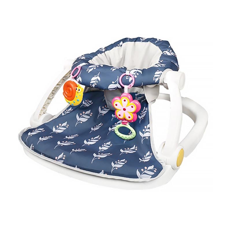 Детский шезлонг Tiibaby 68179 с игрушками и погремушкам музыкальный (25713834)