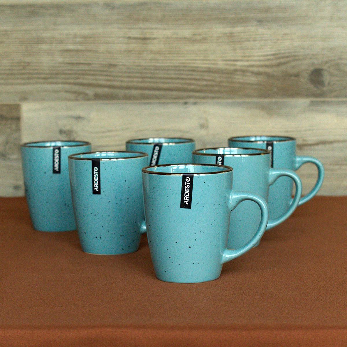 Набор тарелок Ardesto Bagheria 16 Misty Blue - фото 8