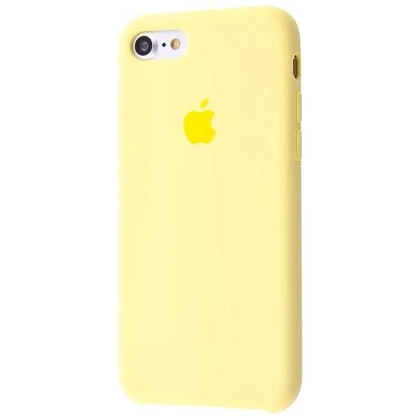 Силиконовый Чехол Накладка Silicone Case для iPhone 7/8/SE 2020 Закрытый низ Mellow Yellow Силиконовый Чехол Накладка Silicone Case для iPhone 7/8/SE 2020 Закрытый низ Mellow Yellow