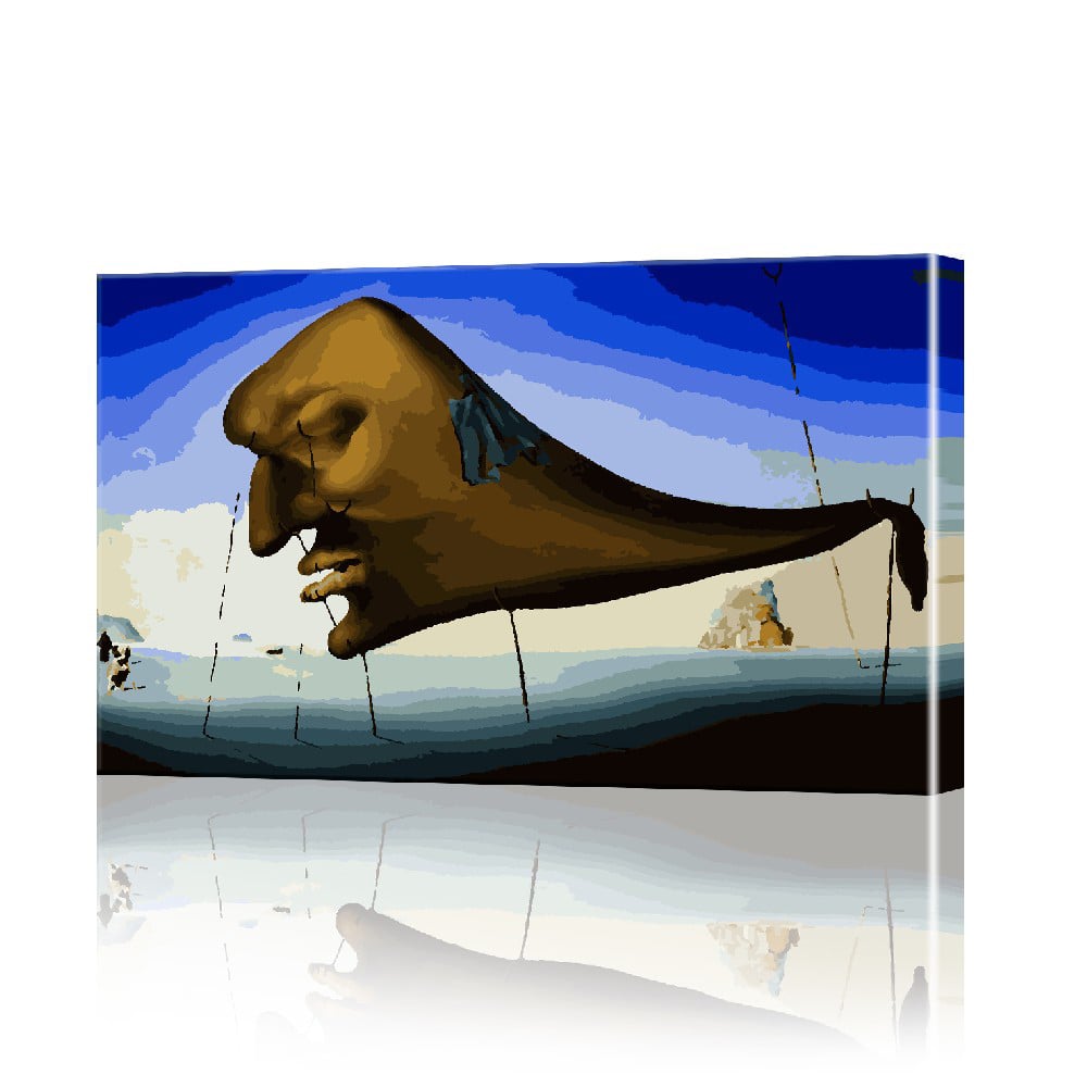 Картина по номерам ArtSale Импрессия Дали PBN0245 40х70 см
