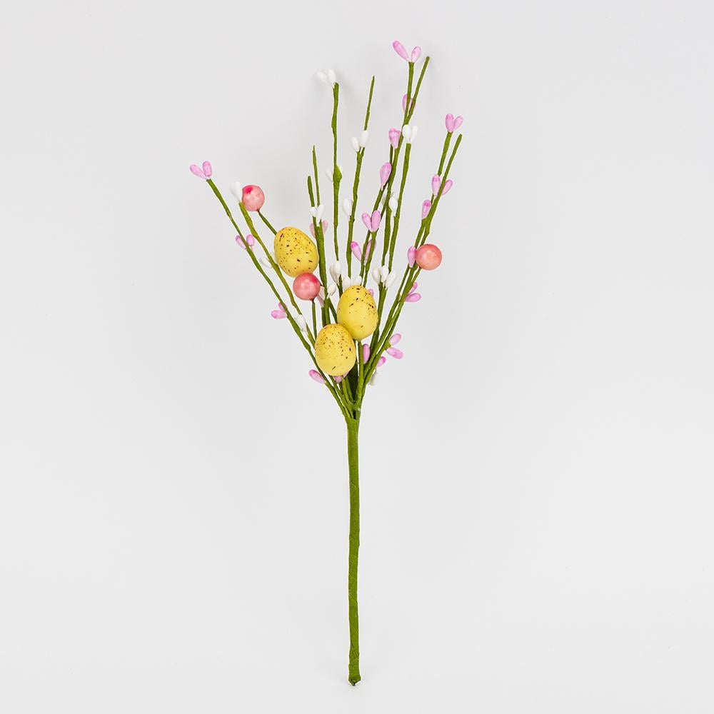Декоративная веточка Пасхальные яйца 31 см (5107-020) Декоративная веточка Пасхальные яйца 31 см (5107-020)