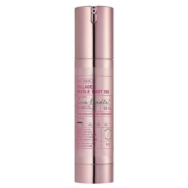 Сыворотка-бустер для лица VT Cosmetics Collagen Reedle Shot 100 со спикулами и коллагеном 50 мл (32123755)