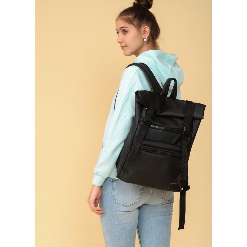 Рюкзак RollTop 0SHn 41x30x16 см Черный (533) - фото 9 Рюкзак RollTop 0SHn 41x30x16 см Черный (533) - фото 9