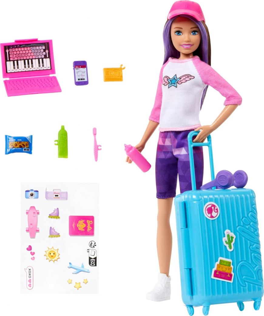 Набір з лялькою Barbie Skipper Doll Travel Set with Luggage (2589889612)