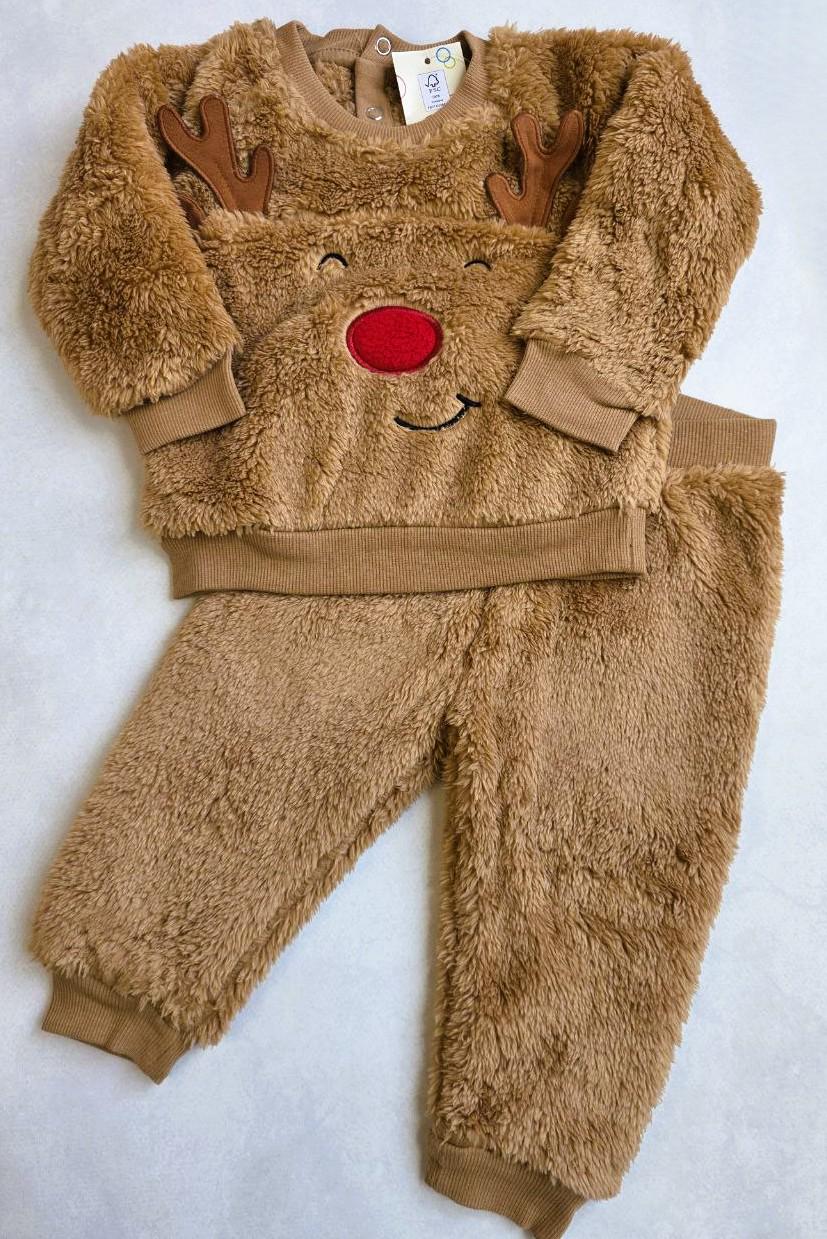 Костюм для хлопчиків Lupilu Тедді теплий 86-92 см (099793) - фото 3 Костюм для хлопчиків Lupilu Тедді теплий 86-92 см (099793) - фото 3