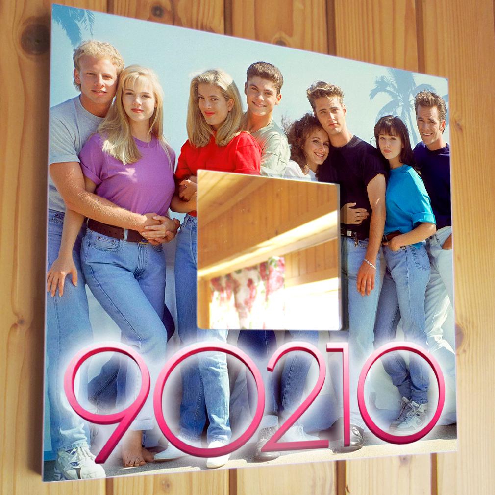 Зеркало декоративное Сериал ''Район Беверли-Хиллз 90210" 260х260 мм (M04643)