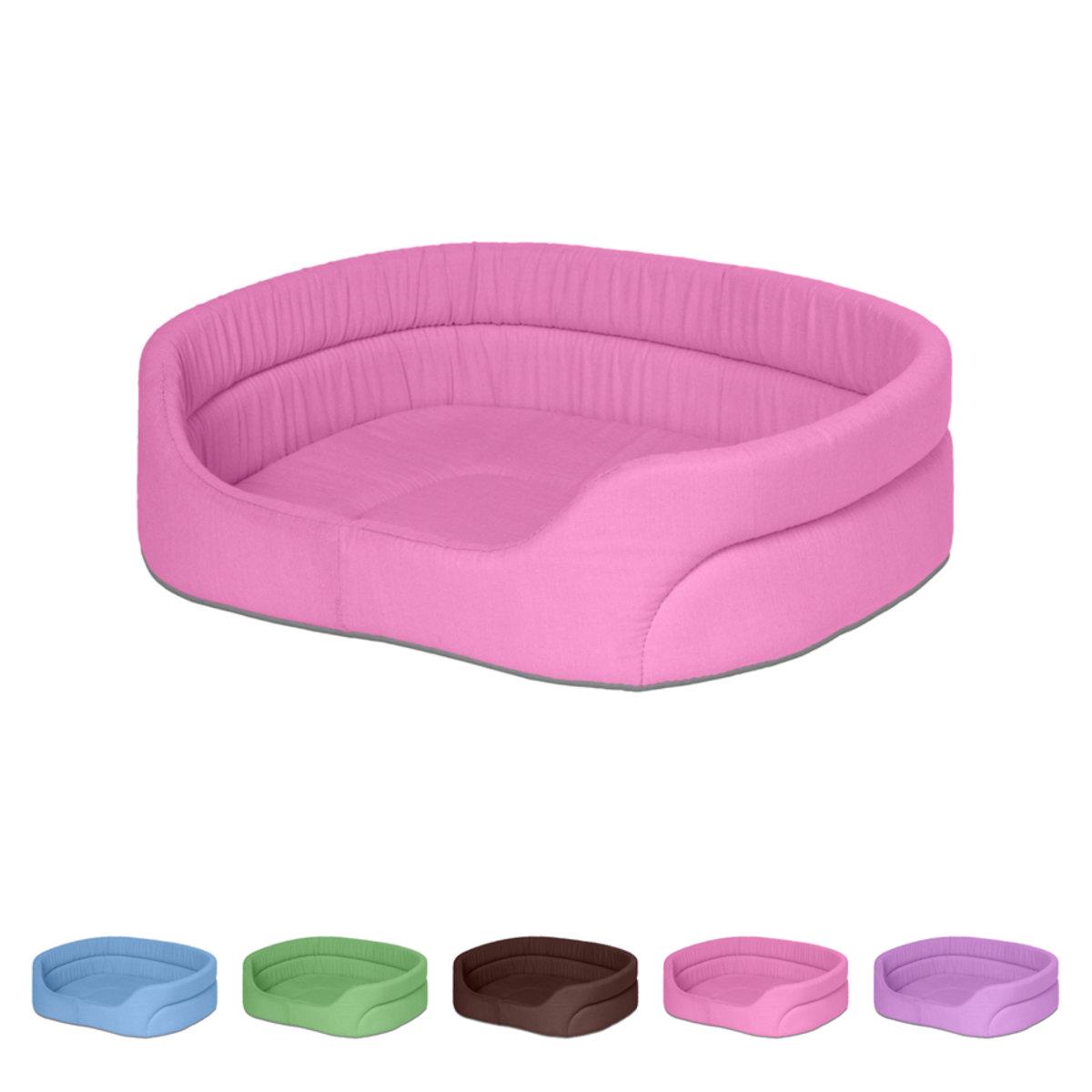 Лежанка для животных Теремок L 69х 82х19 см Розовый (41147 Col) - фото 2 Лежанка для животных Теремок L 69х 82х19 см Розовый (41147 Col) - фото 2