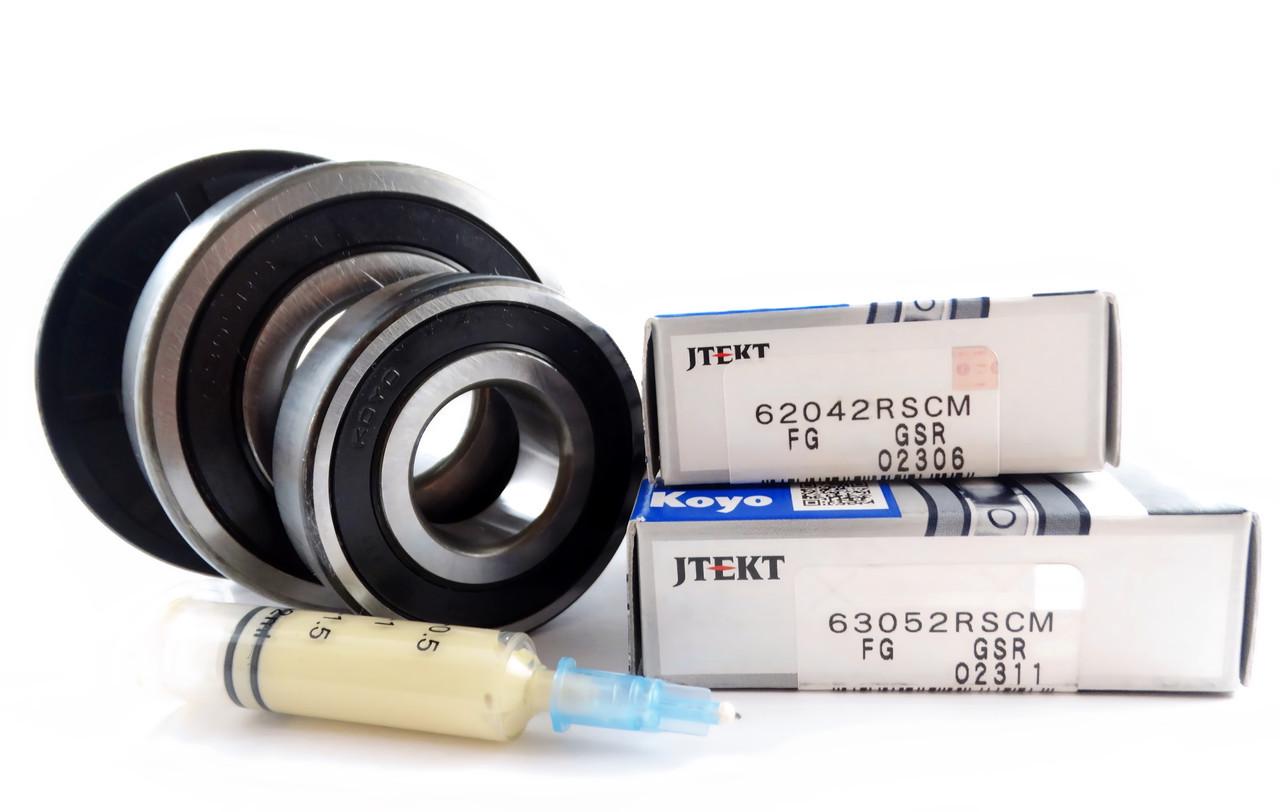 Подшипники Koyo для стиральной машины Bosch Siemens 6204-6305 сальник 28х62х10/12 и смазка 2 мл (26278085) Подшипники Koyo для стиральной машины Bosch Siemens 6204-6305 сальник 28х62х10/12 и смазка 2 мл (26278085)