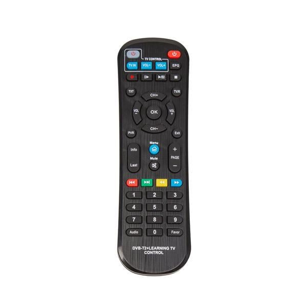 Пульт дистанционного управления для DVB-T2 World Vision T62N до 8 м 2 батареи AAA Черный (00000029262)