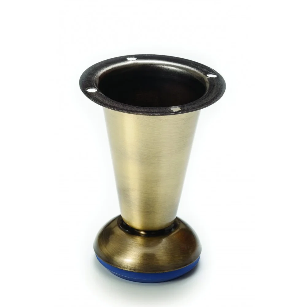 Меблева ніжка-опора Sigma конусна 100 мм Бронза (MO0123)