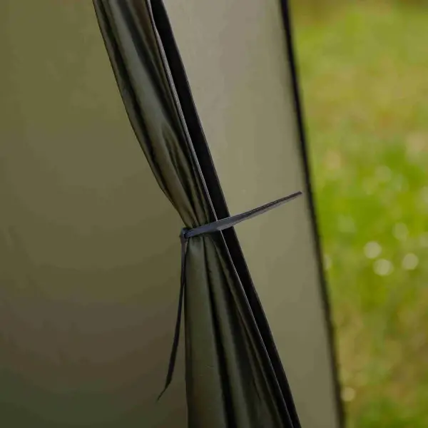 Намет душ-туалет автоматичний з Pop-Up для кемпінгу та подорожей зі сталевим каркасом 120х120х190 см Хакі (147-107- LU-015DGR) - фото 4