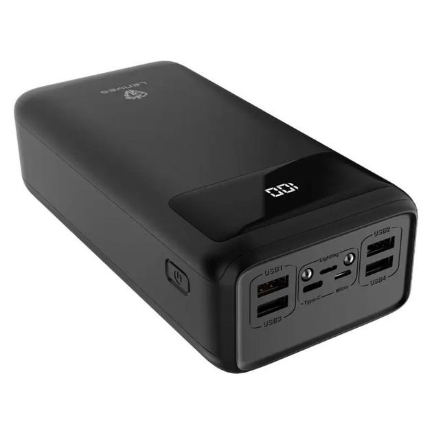 Повербанк Lenyes PX591 Power Bank 4 USB зі швидкою зарядкою 50000 mAh - фото 3