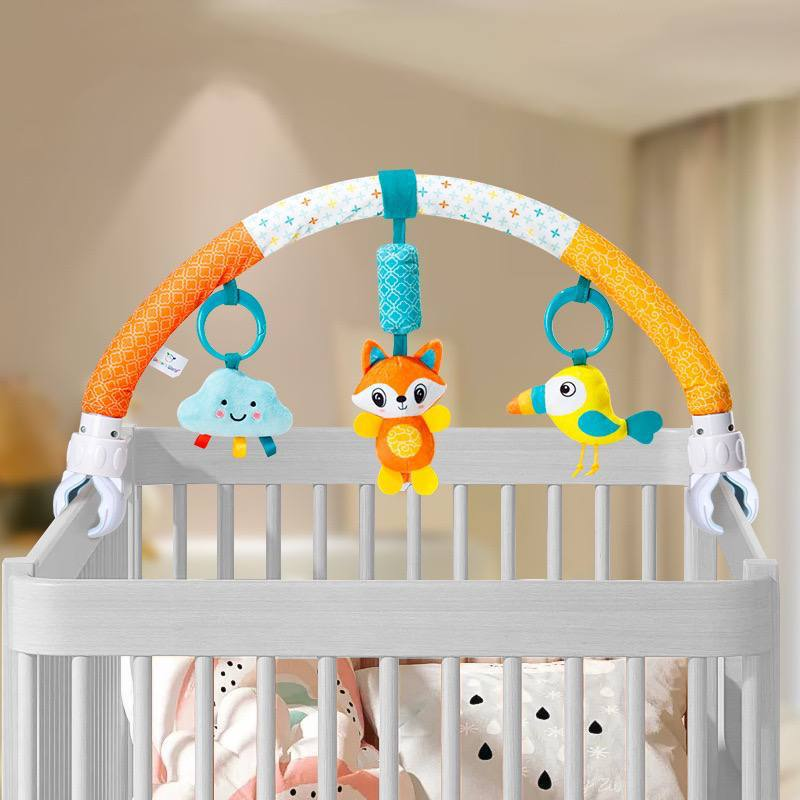 Дуга детская развивающая ТОМ.М HB 0071 AB с подвесными элементами Лисенка (2523457134)