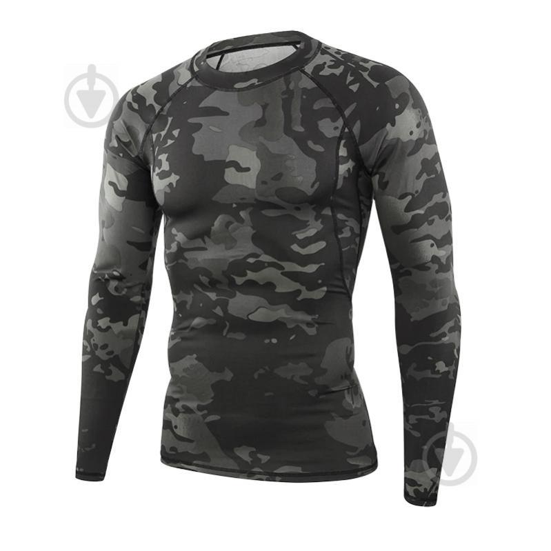 Термобілизна чоловіча Lesko A152 XL Camouflage Black (3566-19536) - фото 3