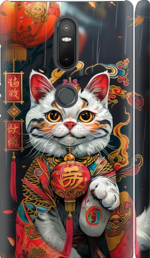 Чехол на Lenovo Phab 2 Plus China Cat v2 (6135m-990-42517)