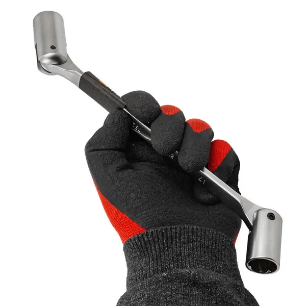 Ключ торцевий двосторонній з шарніром 17х19 мм (7521719) - фото 3 Ключ торцевий двосторонній з шарніром 17х19 мм (7521719) - фото 3