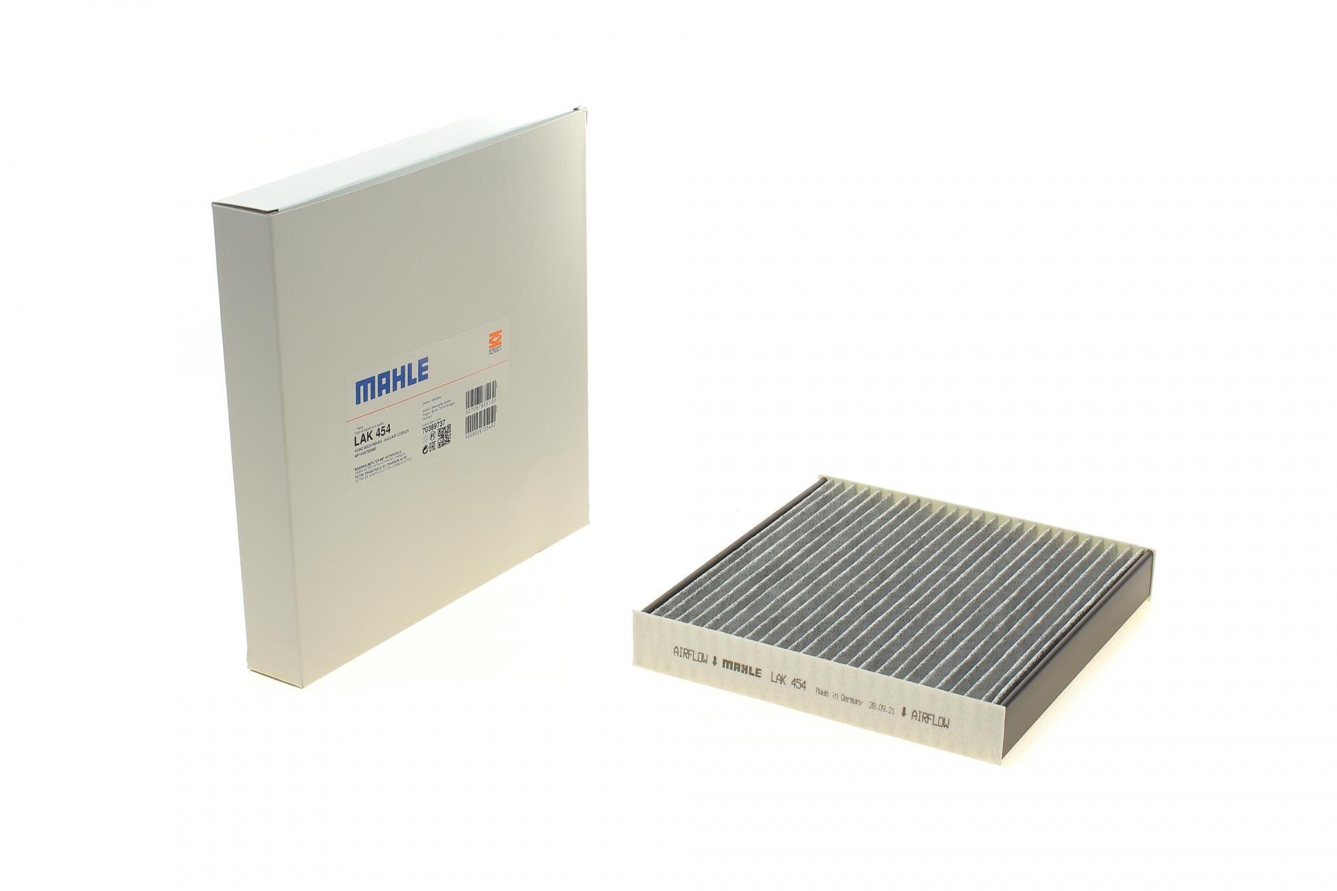 Фильтр салона KNECHT для Jaguar XF/XJ 2,0-5,0 08- угольный (LAK 454)