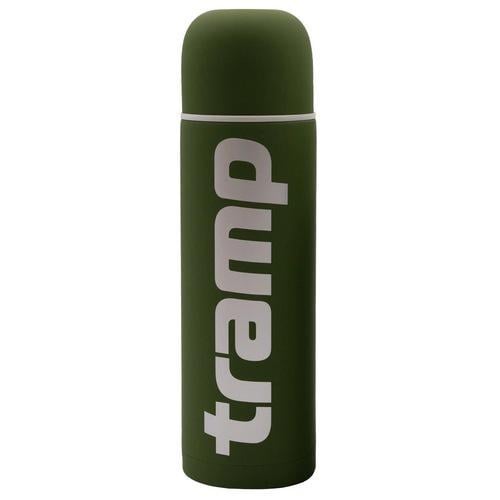 Термос Tramp Soft Touch 9х9х31 см 1,2 л Зеленый (TRC-110-khaki)