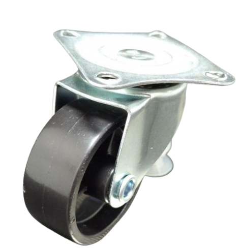 Ролик меблевий Sigma з майданчиком d 40 мм Чорний (714234)