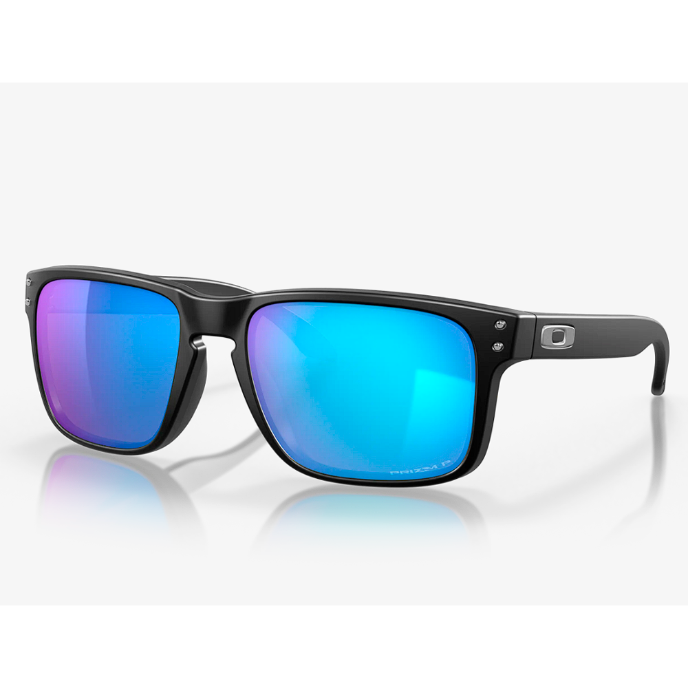 Окуляри OAKLEY Holbrook OO9102-F055 Matte Black/Prizm Sapphire Irid Polar