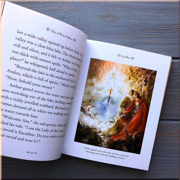 Книга Usborne "Illustrated Tales of King Arthur" various author (ISBN:9781409563266) - фото 4