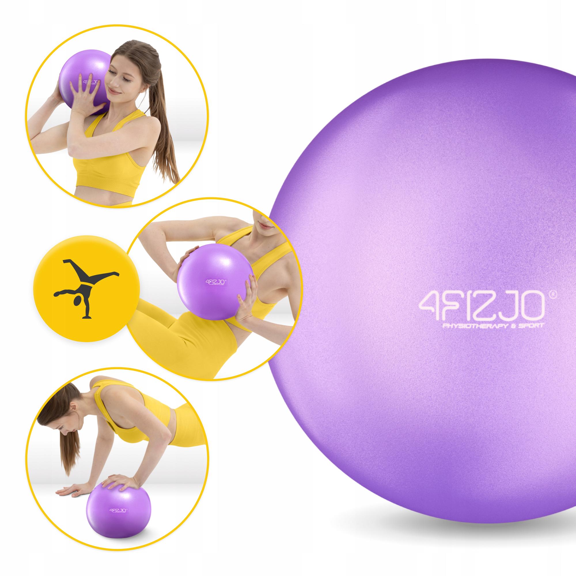 М'яч для фітнесу 4fizjo 22 см Violet (P-5905973404860) - фото 5 М'яч для фітнесу 4fizjo 22 см Violet (P-5905973404860) - фото 5