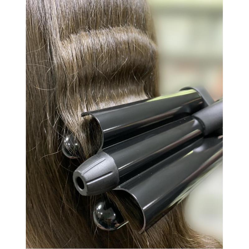 Тройная плойка для волос TICO Professional Triple Barrel Waver (100324) - фото 2