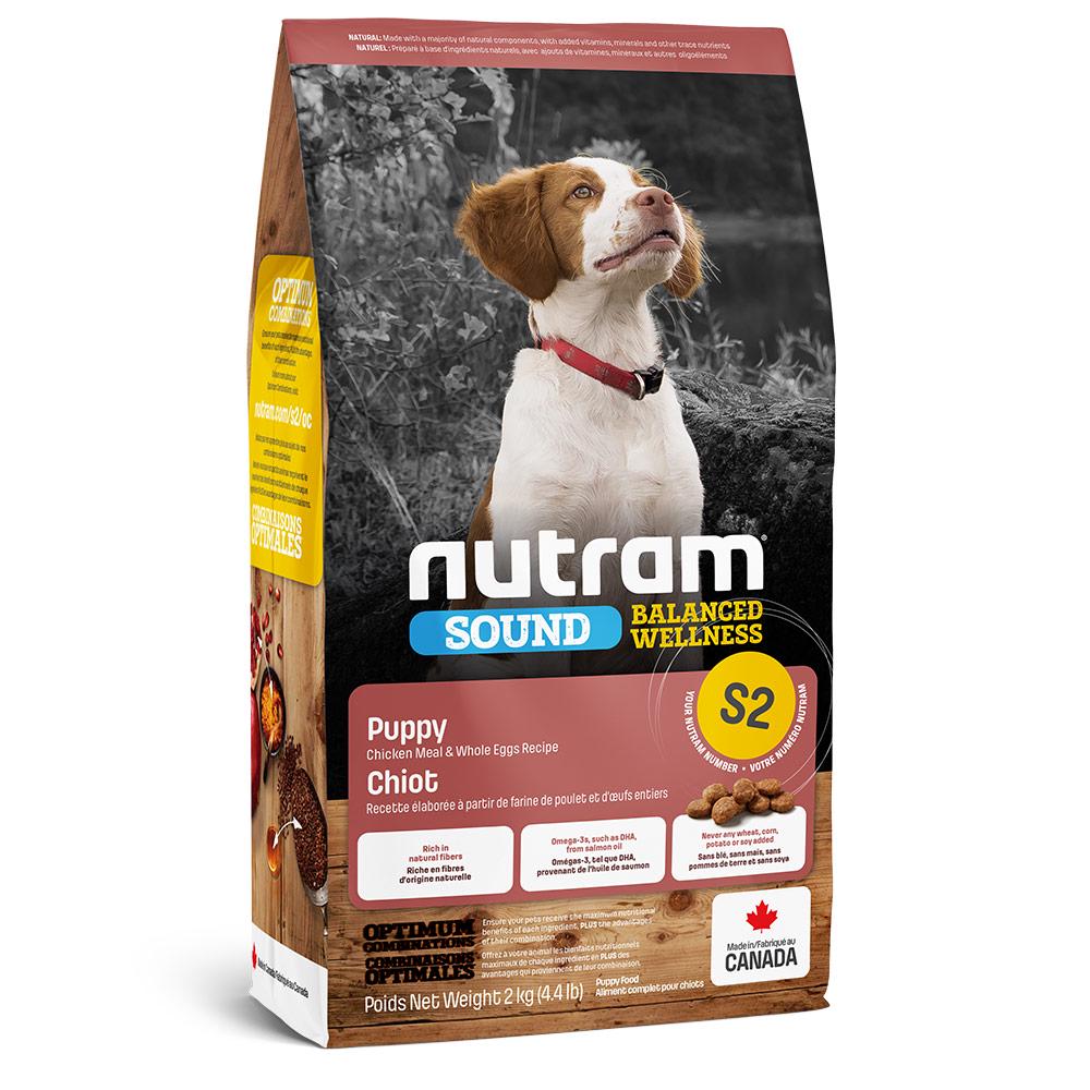 Сухий корм для собак Nutram Sound Balanced Wellness Puppy зі смаком курки 2 кг (067714102222)