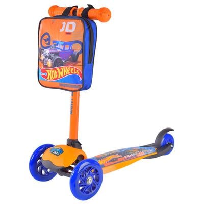 Самокат детский Hot Wheels трех колесный