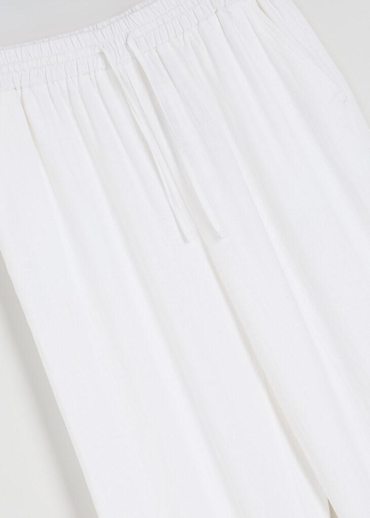 Брюки вільні жіночі Diverse LENEA р. 40 Білий (5905384144287) - фото 6