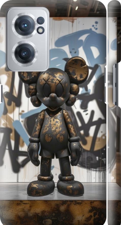 Чехол на OnePlus Nord CE 2 Bronze kaws v2 (6098m-2589-42517)