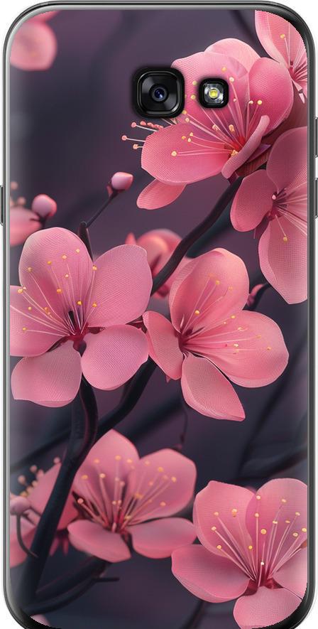 Чехол на Samsung Galaxy A7 (2017) Пурпурная сакура (6075t-445-42517) Чехол на Samsung Galaxy A7 (2017) Пурпурная сакура (6075t-445-42517)