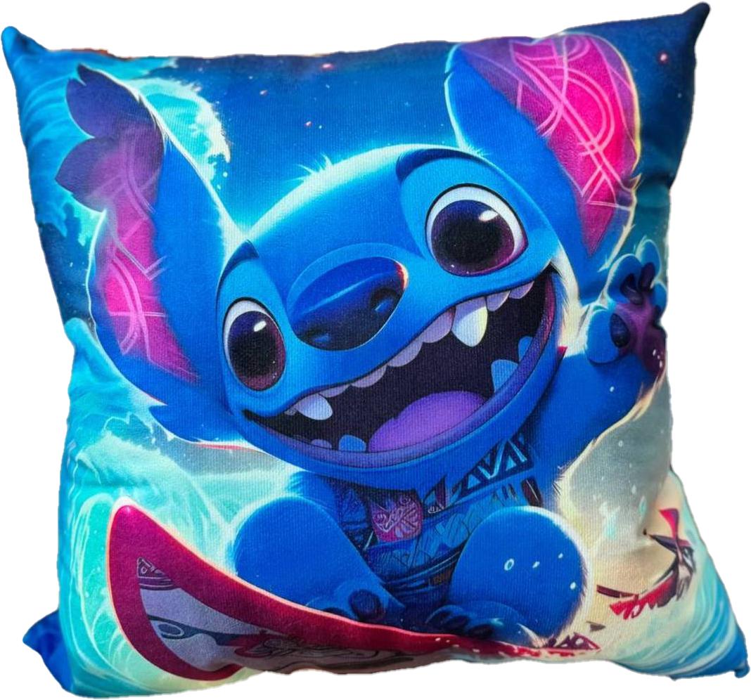 Подушка Стич 3182 40х40 см (27986977)